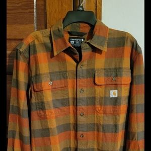 Carhartt Loose Fit Heavyweight Flannel Shirt